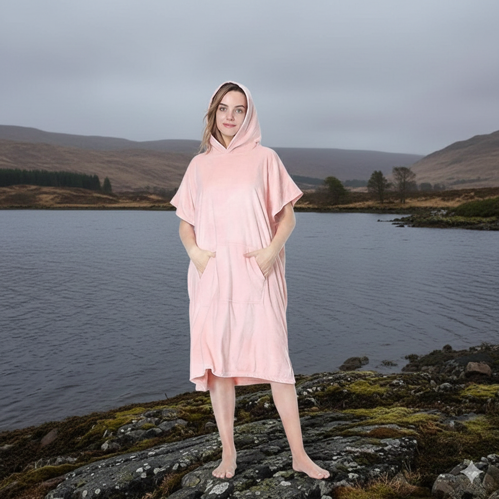 Premium Fleece Beach Robe