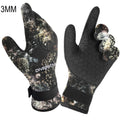 Neoprene Camo 3mm/5mm Gloves